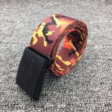 Bape Belt Camouflage Nylon Ribbon Canvas