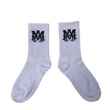 Men socks letter cotton socks