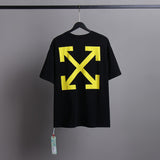 Off White T Shirts Religious Angel Oil Painting Short Sleeves