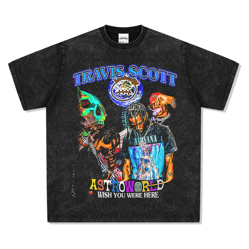 TRAVISCOT Scott Blue Label T-Shirt