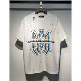 Amiri T Shirts Fashion Print Couple High Street