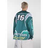 Men Long Sleeve Shirt Saint Michael Loose Long Sleeve Shirt
