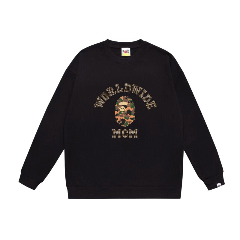 Bathing ape Crew neck sweatshirt