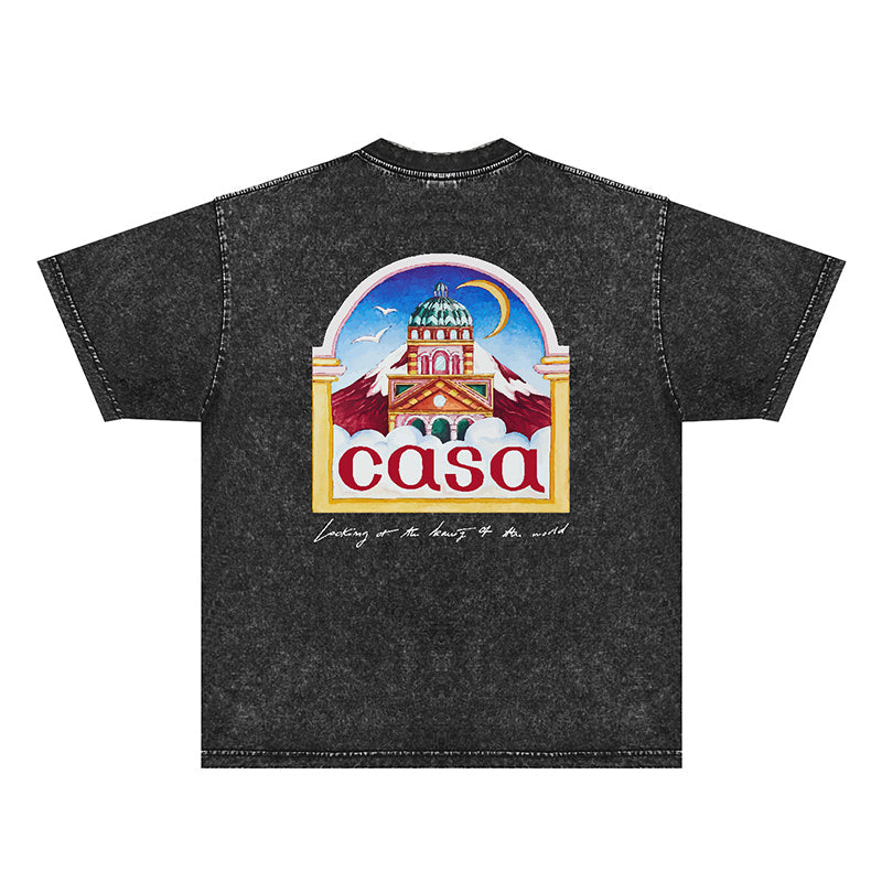 Casablanca Distressed T-Shirt