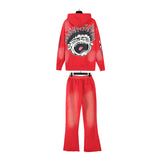 HS Hoodie And Pants Two-Piece Set