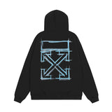 OFF WHITE Hoodie Trendy Street Style Personalized Cotton