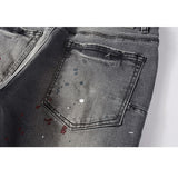 Purple Brand Jeans Pure Cotton High Street Trend #9107