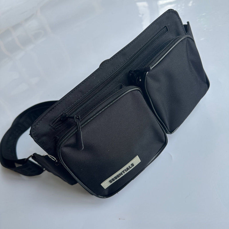 Men Fog Essentials Bag ESS Men's Black Crossbody Breast Bag Tooling Bag