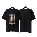 Palm Angels T Shirts Dice and Snake Print Short Sleeve T-Shirt