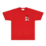 Casablanca T Shirts Fashion Print Street