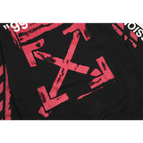 OFF WHITE Hoodie Trendy Street Style Personalized Cotton