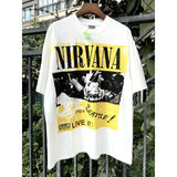Mens Vintage T-Shirts VINTAGE Old Printed Crew Neck Short Sleeve T-Shirt