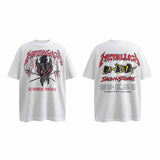 SAINT MICHAEL Vintage T Shirt Metallica Short Sleeve