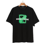 We11 Done T Shirts Homesick Letter Printing Men and Women Same Loose