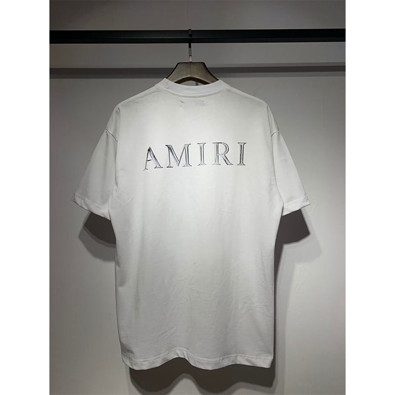 Amiri T Shirts Fashion Print Couple High Street