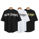 Palm Angels T Shirts Short Sleeve Men's and Women's Loose T-shirt