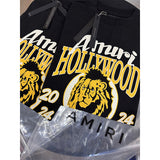 Amiri T Shirts Fashion Print Couple High Street