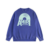 Amiri Distressed Sweatshirt Printed Trendy Pure Cotton