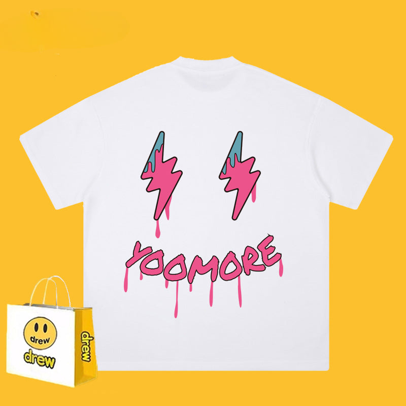 Drew T Shirts Short Sleeve T-shirt Printing