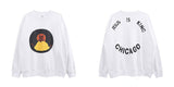 Jesus Is King T Shirt Casual Loose round Neck Sweatshirt