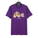 Palm Angels T Shirts Teddy Bear Printed T-shirt Loose