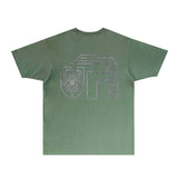 Rhude T Shirts Printed Trendy Pure Cotton