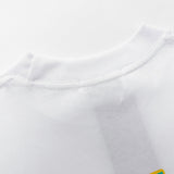 Rhude T Shirt Micro Label Letter Coconut Pattern Short Sleeve T-Shirt