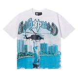 Godspeed T Shirts Helicopter Free Muse Printed Cotton Casual Short Sleeves Men and Women