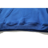 Kanye West Sunday Service Hoodie Vintage Klein Blue Hooded Sweater Stars Printing Plus Velvet
