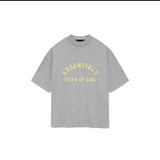 Fog Essentials T Shirts Spring/Summer FOG Alphabet Casual Crew Neck Short Sleeves
