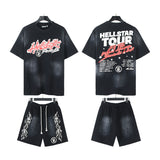 HS T-Shirt And Shorts Two-Piece Set