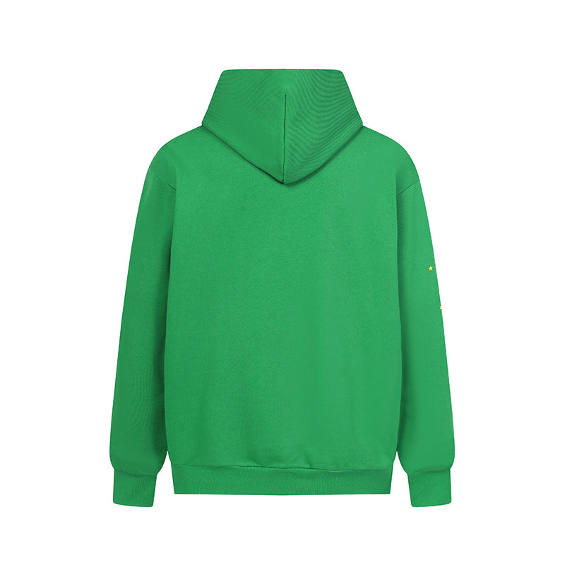 Sp5der Hoodie Cobweb Puff Print Pure Cotton