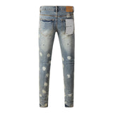 Purple Brand Jeans Pure Cotton High Street Trend #9092