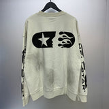 HS Hoodie Retro Printed Loose Autumn and winter