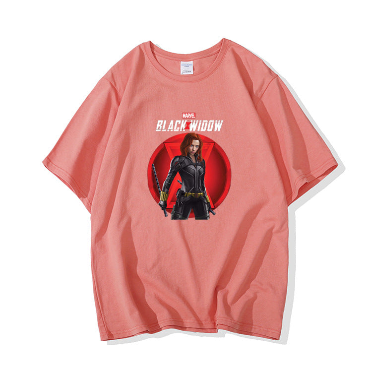 Marvel T Shirt Loose T-shirt Complex Short Sleeve Women