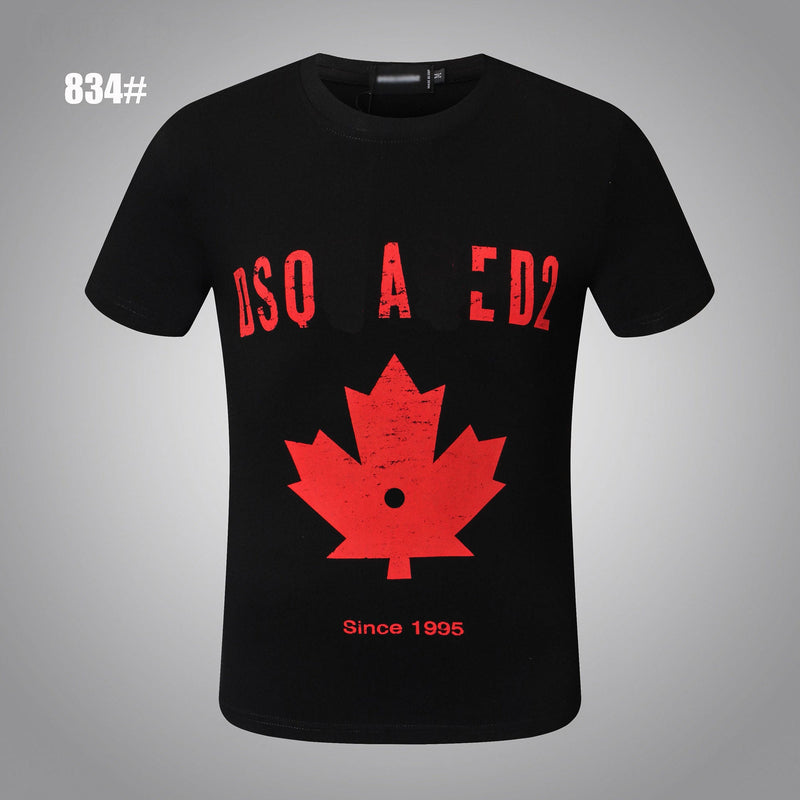Dsq2 T Shirt Casual Sports Printed Short Sleeve Summer Men