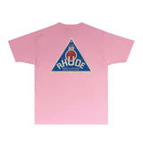 Rhude T Shirts Printed Trendy Pure Cotton