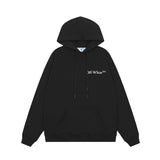 OFF WHITE Hoodie Trendy Street Style Personalized Cotton