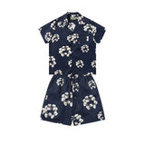 Denim Tears T shirt & Shorts 2 Piece Set Button cardigan woven