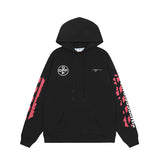 OFF WHITE Hoodie Trendy Street Style Personalized Cotton