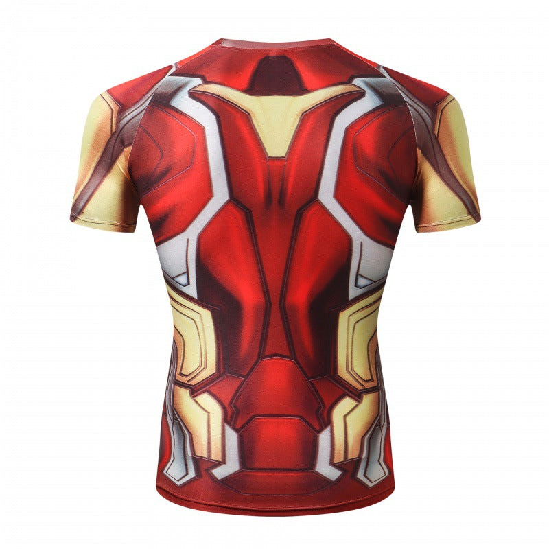 Marvel T Shirt Avengers 4 Iron Man Mk85 Short Sleeve T-shirt