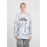 Men Long Sleeve Shirt Saint Michael Loose Long Sleeve Shirt