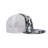 Trendy flat brimmed hat spring summer breathable sunshade