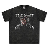 JUICE-WRLD-silver T-shirt