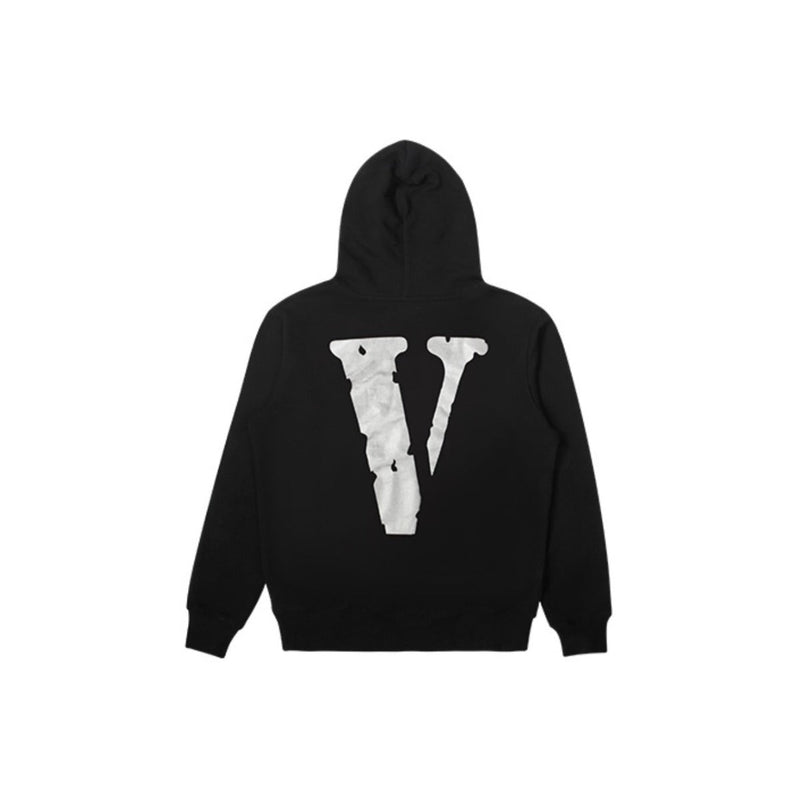 Vlone Hoodie Autumn and Winter Hot Silver Big V Letter
