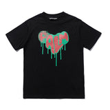 Palm Angels T Shirts Printed Short Sleeve T-shirt Men's Loose Half Sleeve