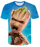 Marvel T Shirt Summer Short Sleeve T-shirt round Neck