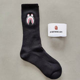 Bape Socks Male Female Medium Tall Tube