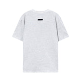 Fog Essentials T Shirts Spring/Summer FOG Season 8 Double Line Silicone Crew Neck Short Sleeves