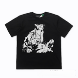 ERD T Shirts Summer Street Punk Loose Short Sleeve T-shirt